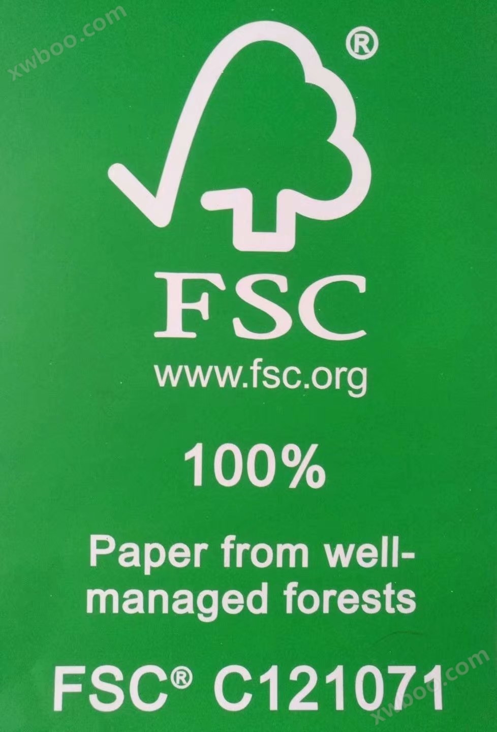 Περιβαλλοντική Πιστοποίηση FSC Green Logo