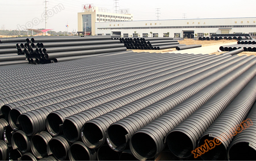 HDPE钢带增强螺旋波纹管