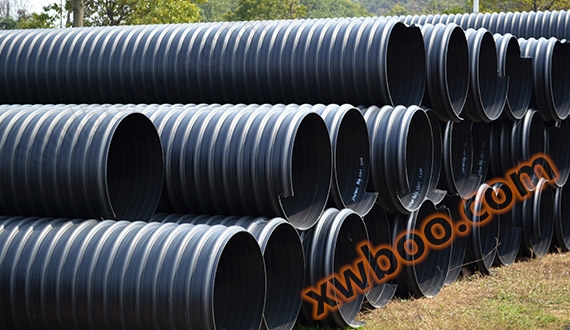 HDPE钢带增强螺旋波纹管