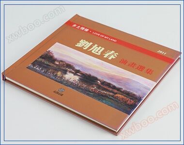 刘旭春 锁线精装油画集彩色印刷