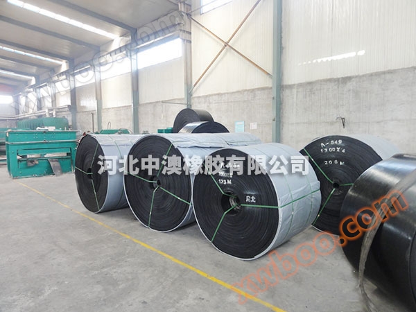 High temperature resistant and heat-resistant rubber flat belt drive belt
