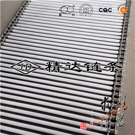 特氟龙管不锈钢链条串杆输送带