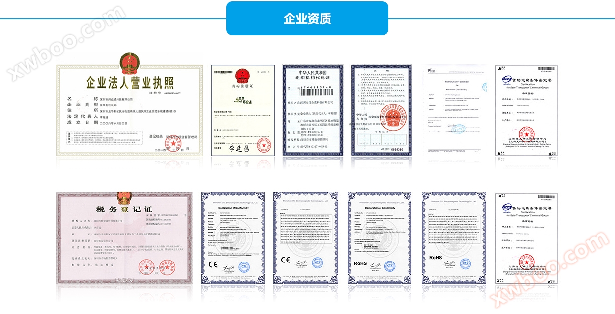 炜业通企业资质