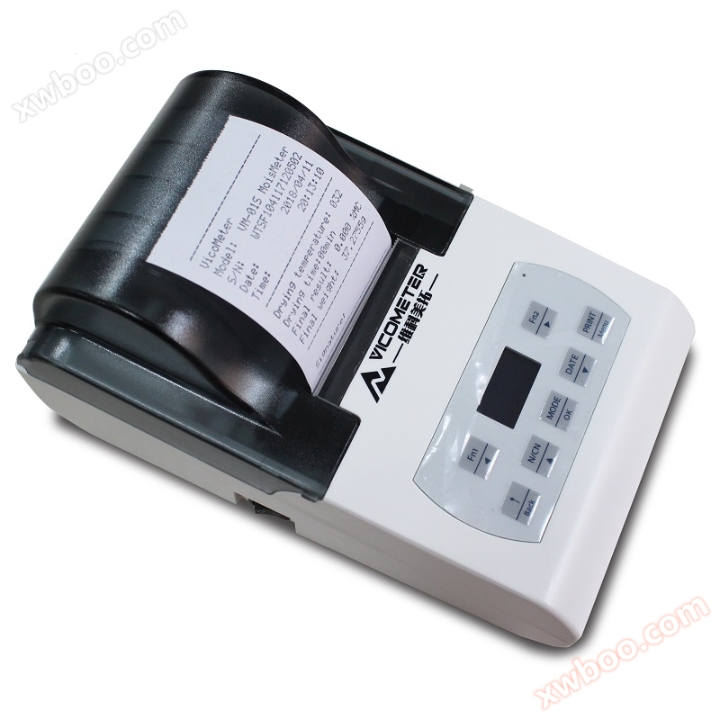 Stampante a tempo con umidimetro alogeno serie WKT-PS