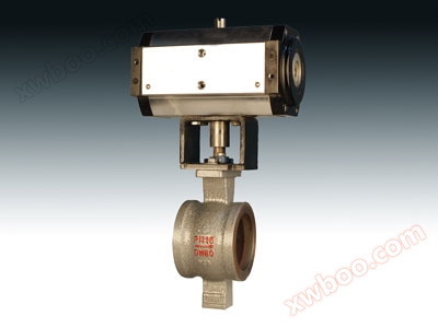 Válvula de bola de ajuste en forma de V neumática PRP / SV