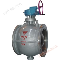 Q347 type eccentric hemispherical valve