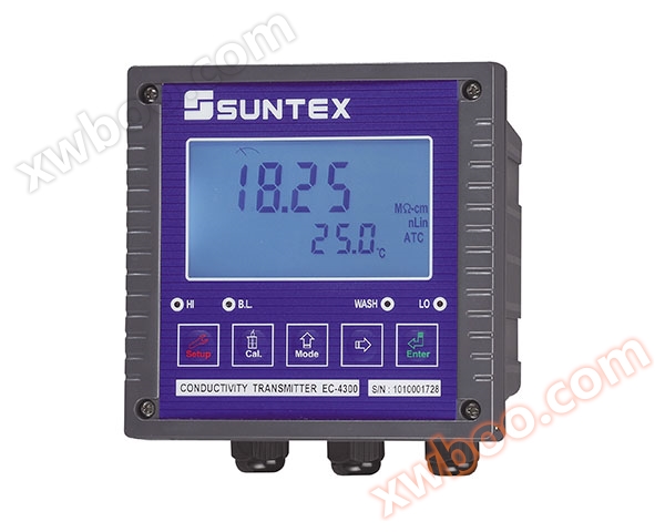 Mikrodator ledningsförmåga / motståndsförmedlare Saltfunktion EC-4300 4300RS