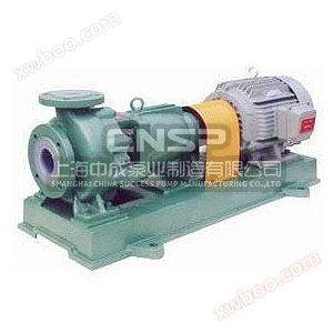 IHF series fluoroplastic alloy chemical centrifugal pump