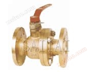 Copper flange ball valve