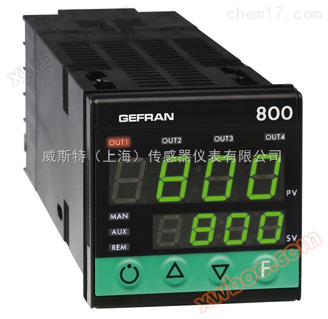 Comparación de los parámetros del controlador de válvula eléctrica gefran Jeffren 800v