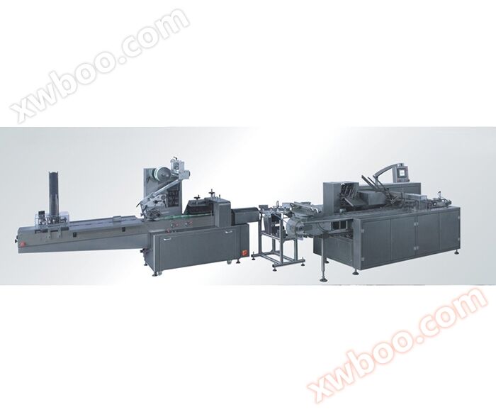 Cosmetics packaging machine production line