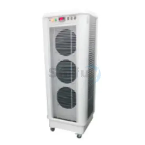 Cabinet style wet film humidifier (humidification that can be cleaned by water evaporation)