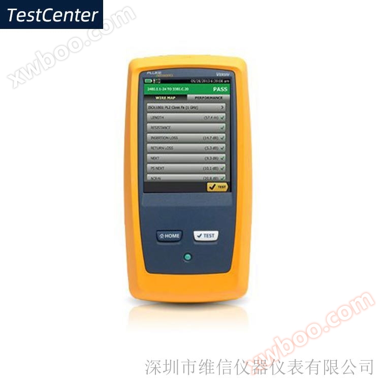 Analisador de cabos Fluke 8