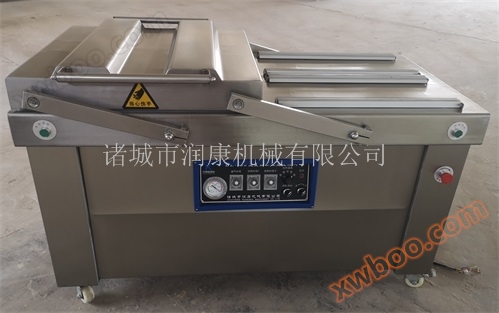 6004S двойна стая автоматично завъртане вакуумна опаковъчна машина за храни. ..