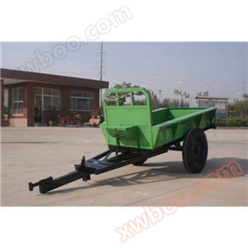 4-ton single axle two wheel dump trailer