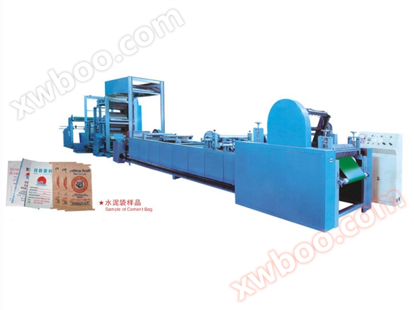 Special bag making machine for cement bags