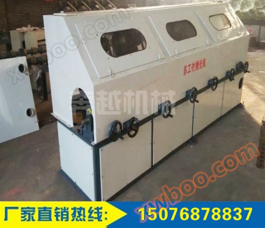 Automatic flat polishing machine