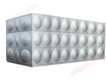 Kombinationstank aus Edelstahl 01