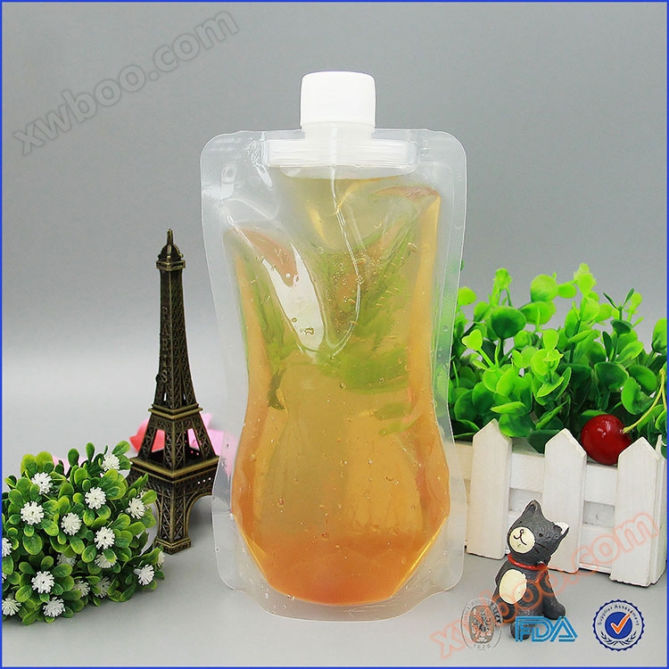 Transparent nozzle bag