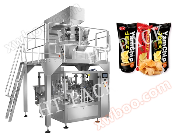 Maszyna do pakowania kruszyków smażonych żywności Maszyna do pakowania azotu