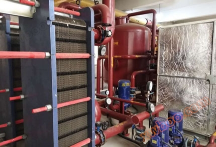 تركيب معدات معالجة المياه والاستحمام