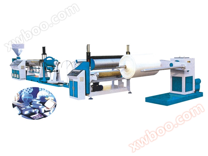 Single and double-layer PVB glass interlayer film extrusion equipment