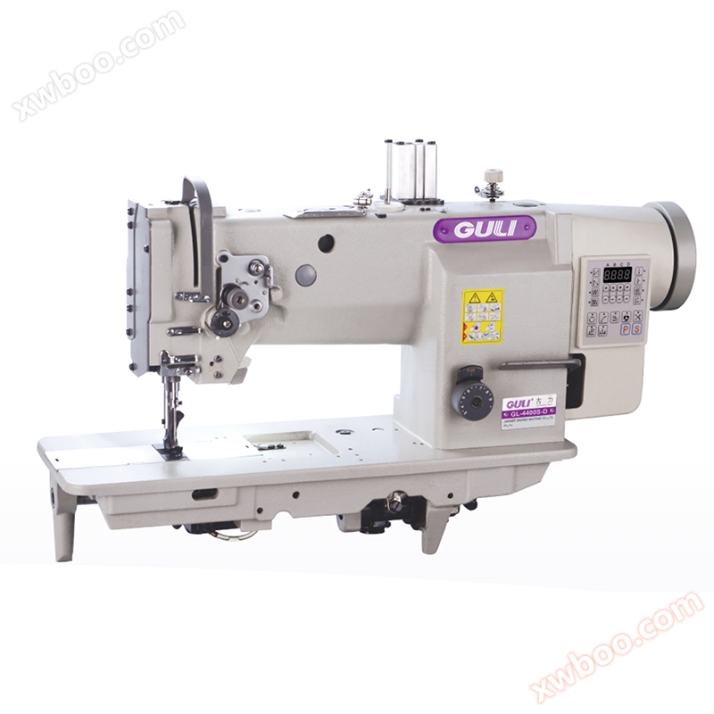 Single needle/double needle comprehensive feeding thick material flat sewing machine (pneumatic lifting foot, pneumatic reverse needle)