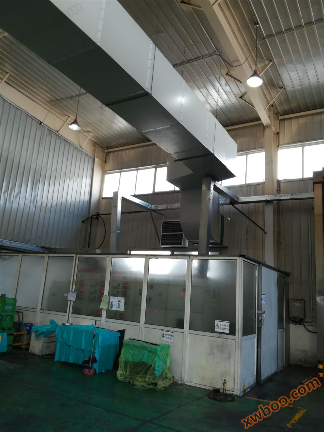 What is the difference between simple ventilation and cooling ventilation in the workshop