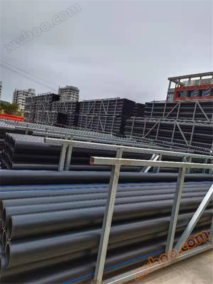PE pipe yard