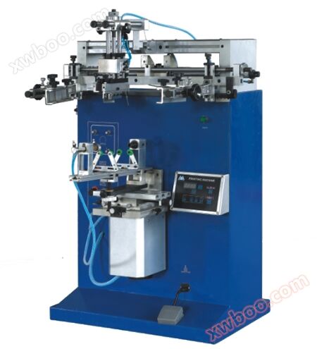 TDS-400MS round surface screen printing machine/curved surface screen printing machine, multi-functional screen printing machine for both flat and curved surfaces
