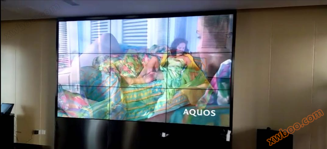 Pared de empalme LCD de 55 pulgadas