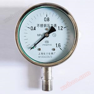 Manómetro de acero inoxidable de la carcasa