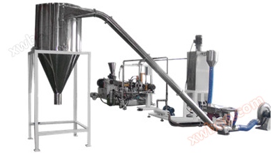 Underwater granulation extrusion production line