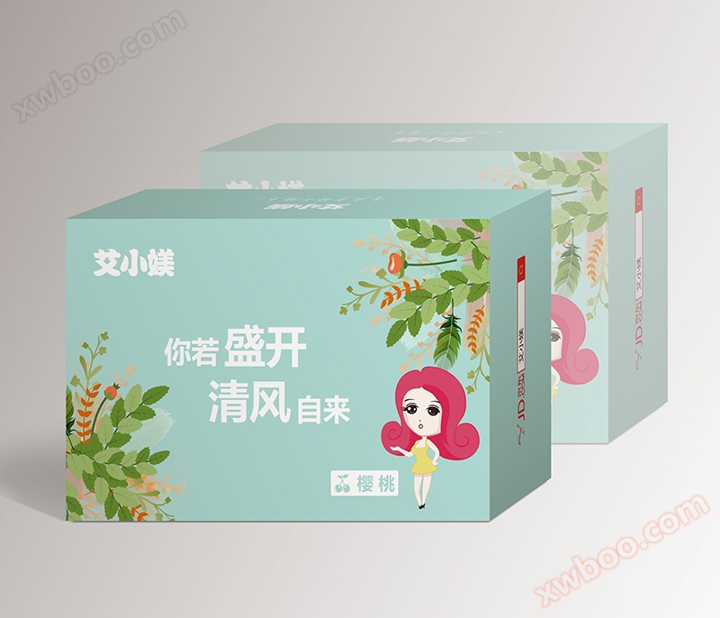 Drukowanie pudełka wiśniowego