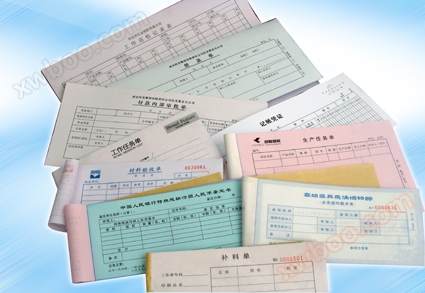 Carbonvrije lijstdruk, Carbonvrije papierdrukwerk