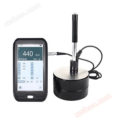 W390L portable Leeb hardness tester with touch screen