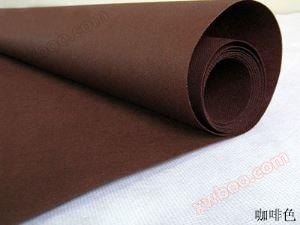 Coffee colored non-woven fabric products