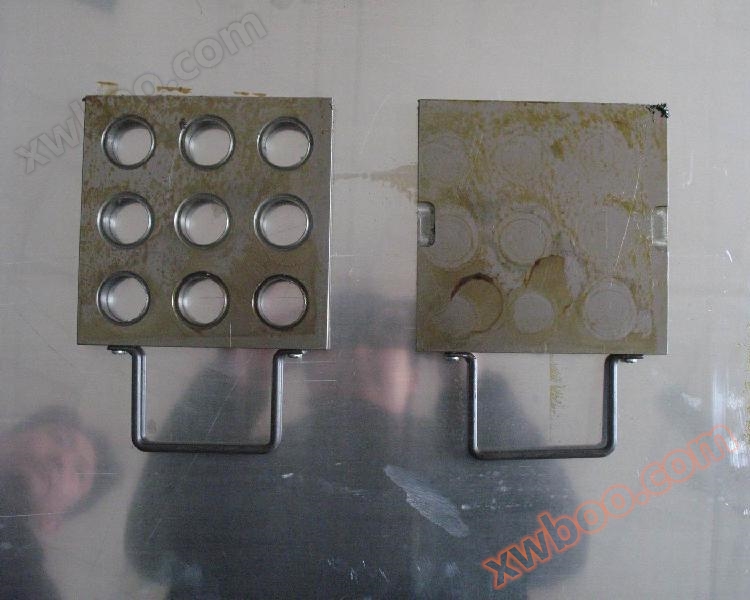 Rubber compression deformation test mold Rubber bounce test mold Rubber test mold