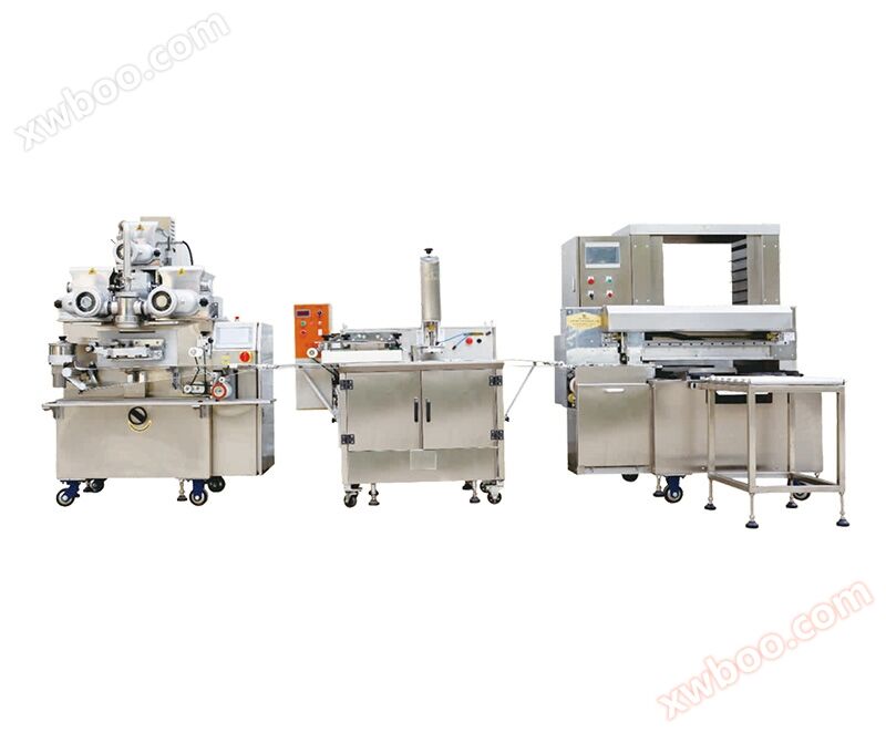 Dây chuyền sản xuất bánh trung thu 5 nhân hoàn toàn tự động