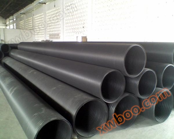 PE hollow wall wrapped pipe