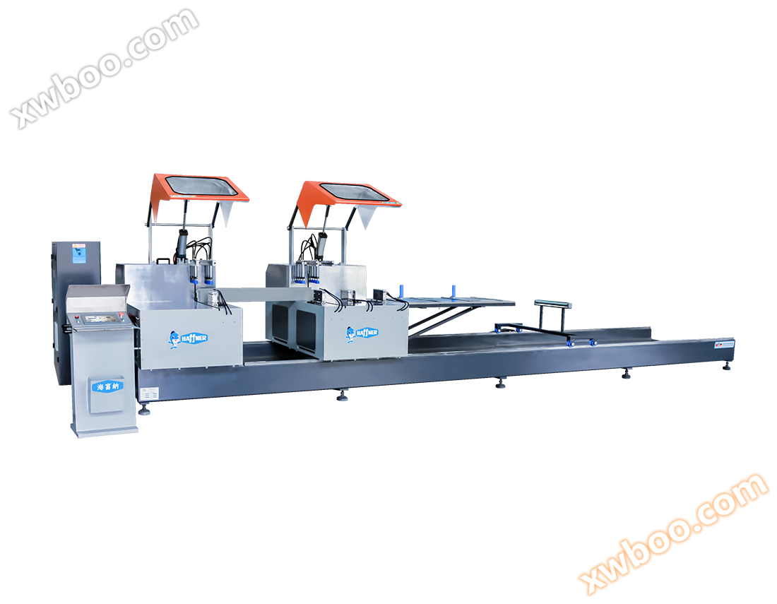 Sega a doppia testa CNC professionale ad alta precisione a 90 gradi