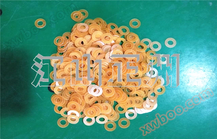 رنگ نارنجی قرمز الکتریکی عایق واشر واشر سفارشی