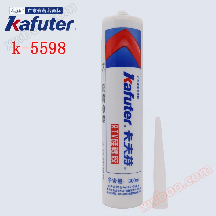 Kraft K-5598RTV Silikonkautschuk schwarzer Flachdichter