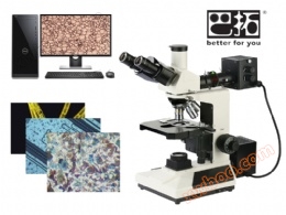 BMM-520 reflekterande trioptiskt metallmikroskop