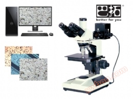 BMM-300 stående trioptiskt metallmikroskop