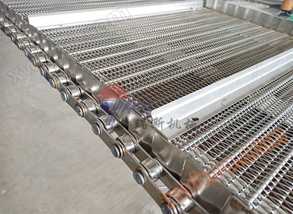 Bande de maille en acier inoxydable pour baffle