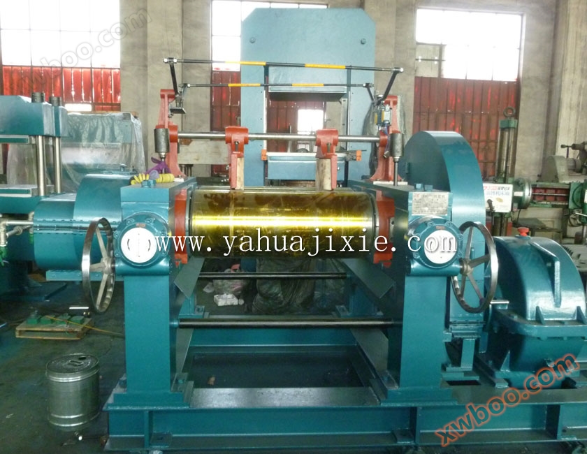 Two roll rubber open mill