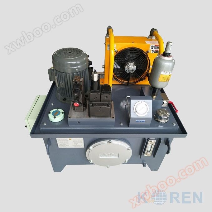 Hydraulic station for surface grinder