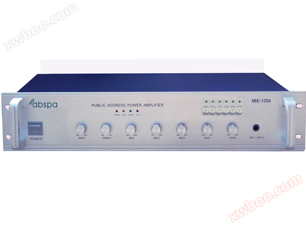 6 Partition Broadcast Fusion Verstärker 120W / 180W / 280W / 380W / 500W / 650W
