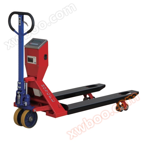 Mașină de manipulare cu scală electronică cu imprimantă